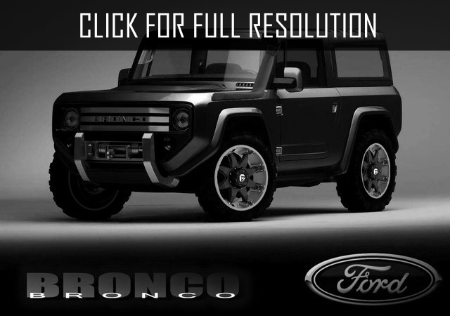2016 Ford Bronco Svt black