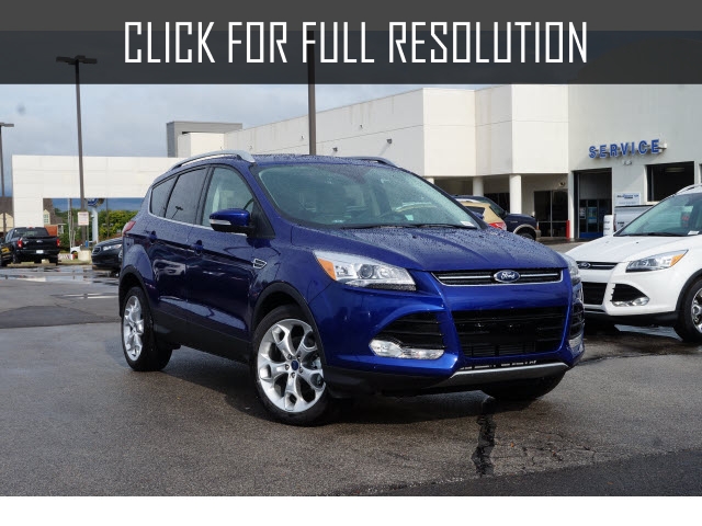 2016 Ford Escape blue