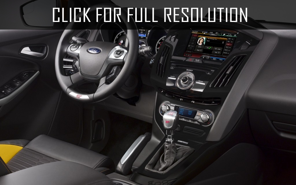 2016 Ford Focus Rs interior