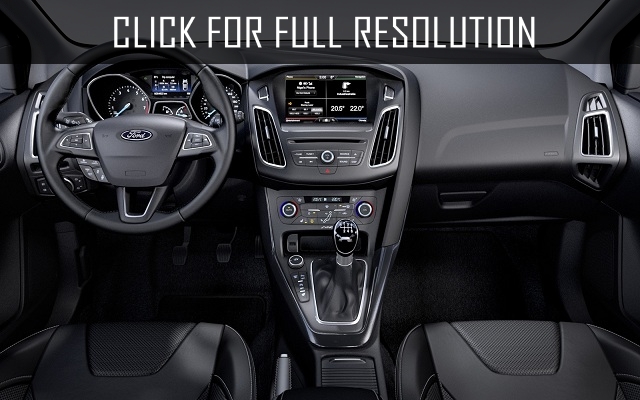 2016 Ford Focus Rs interior