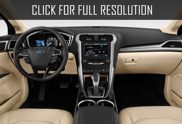 2016 Ford Fusion interior
