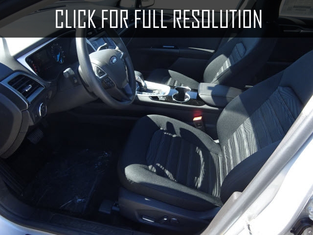 2016 Ford Fusion interior
