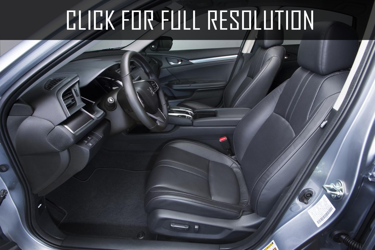 2016 Honda Civic Sedan interior