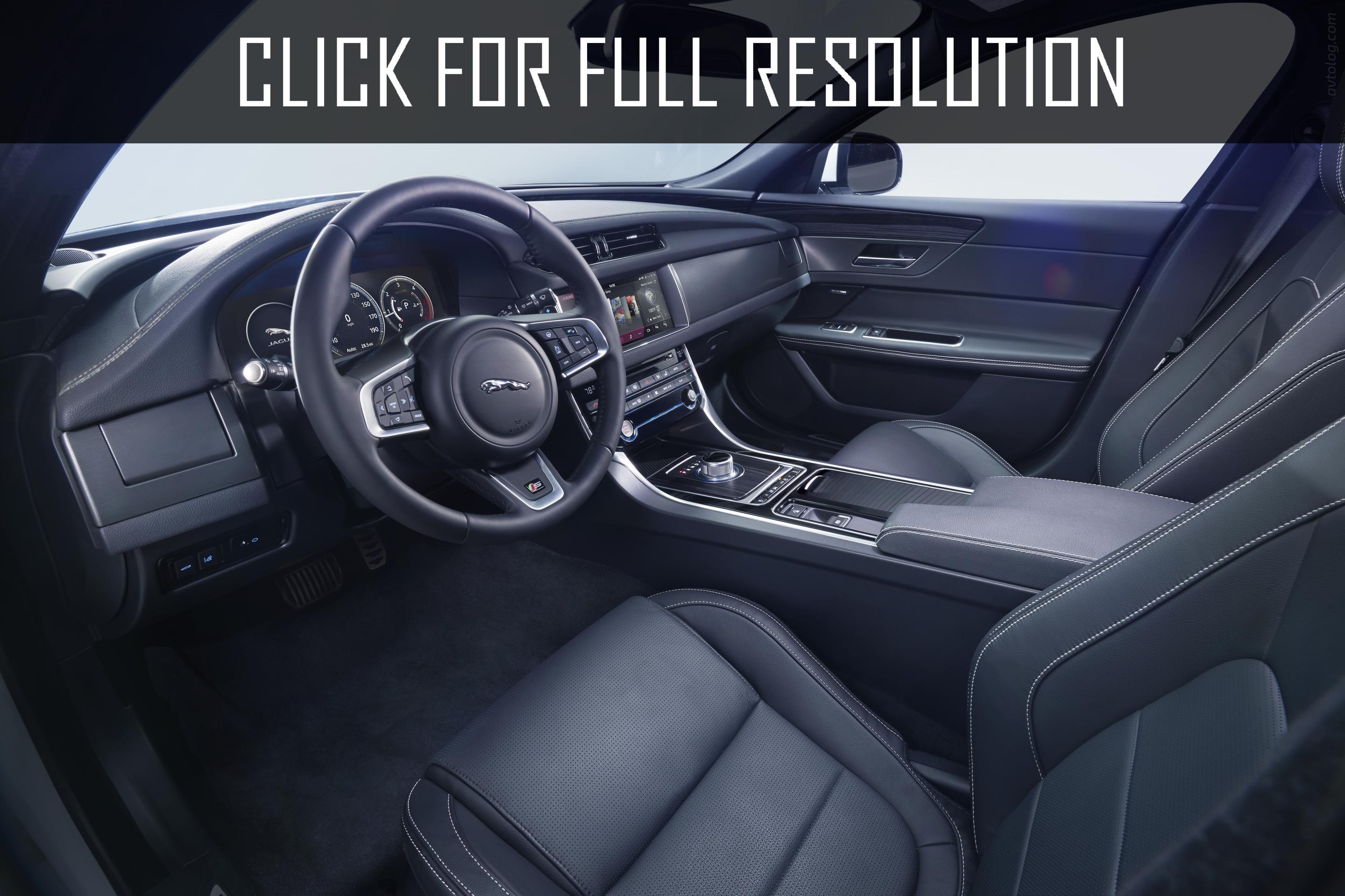 2016 Jaguar Xf interior