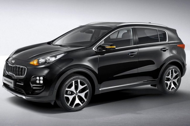 2016 Kia Sportage black