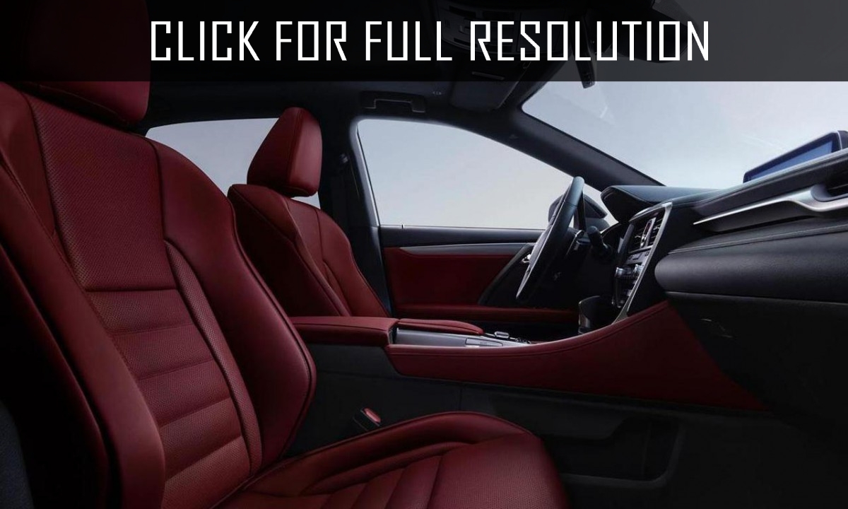 2016 Lexus Rx 350 interior