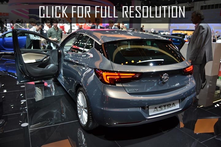 2016 Opel astra