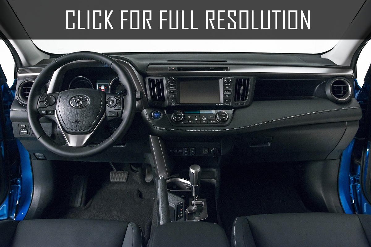 2016 Toyota Rav4 interior