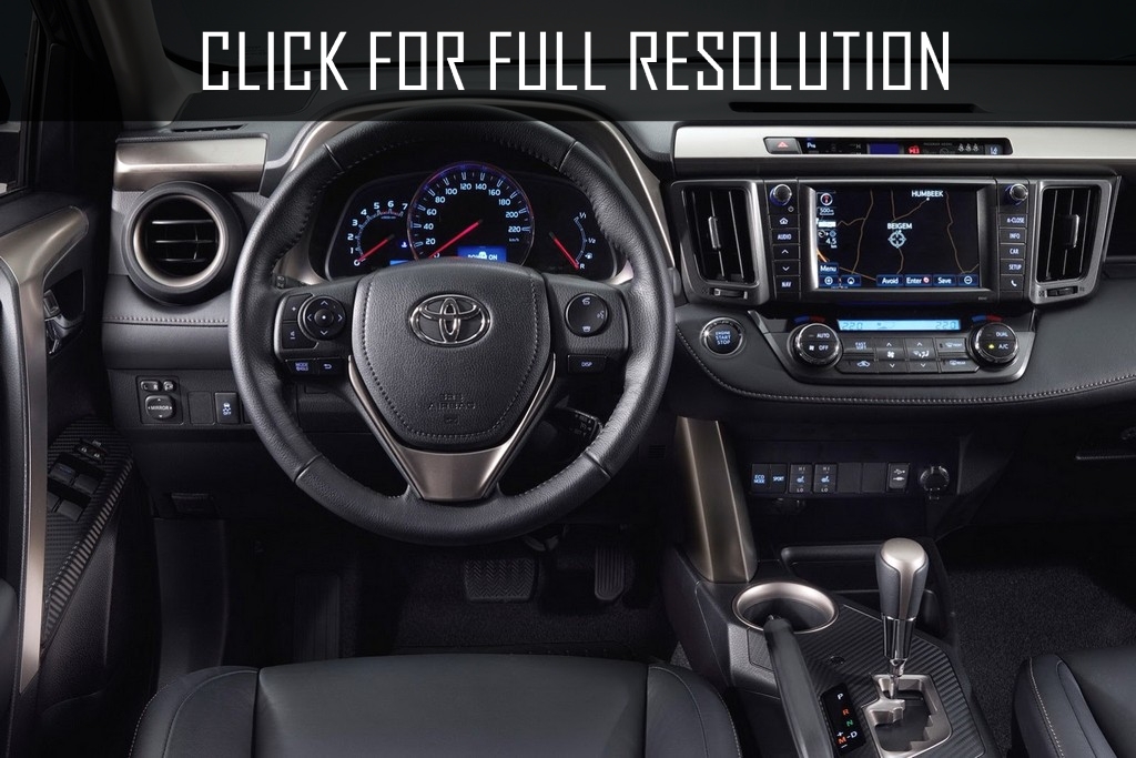 2016 Toyota Rav4 interior