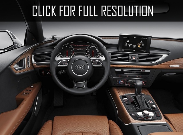 2017 Audi A7 interior