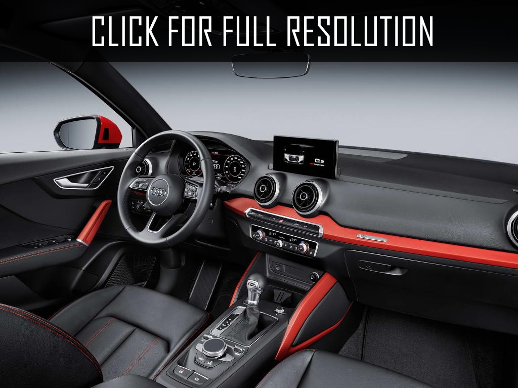 2017 Audi Q2 interior