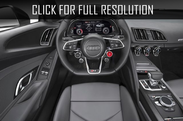 2017 Audi R8 interior