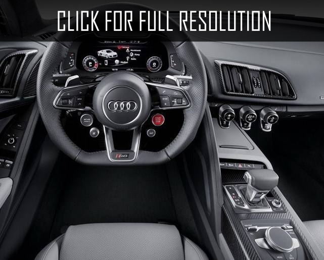 2017 Audi R8 interior