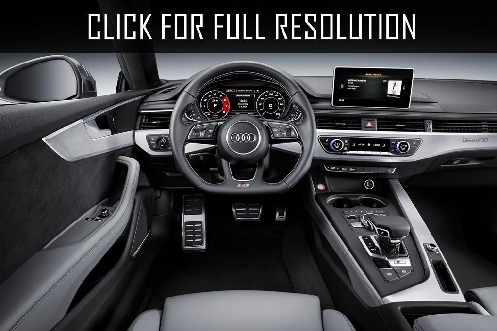 2017 Audi S5 interior
