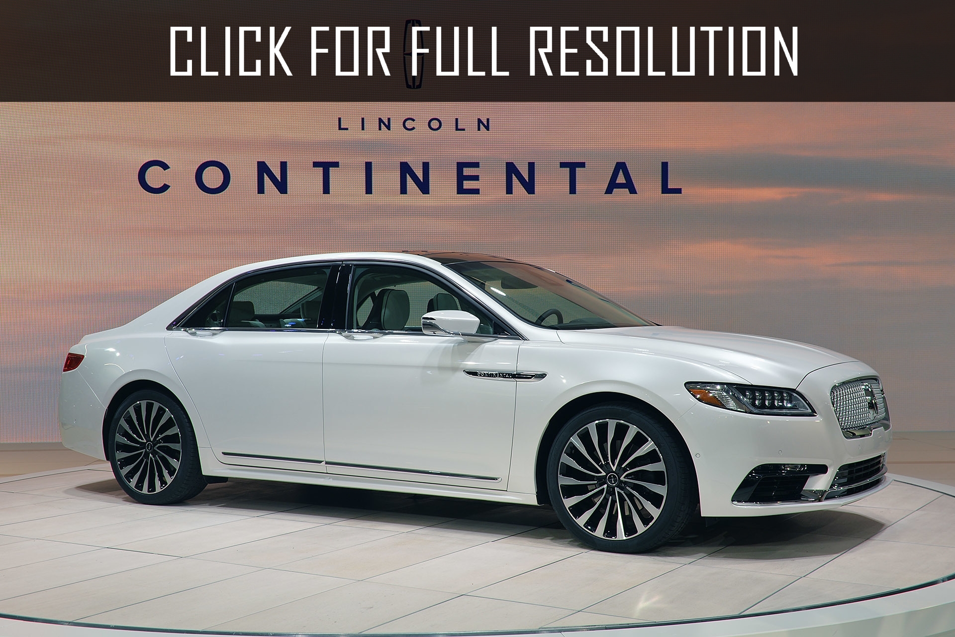 2017 Lincoln continental