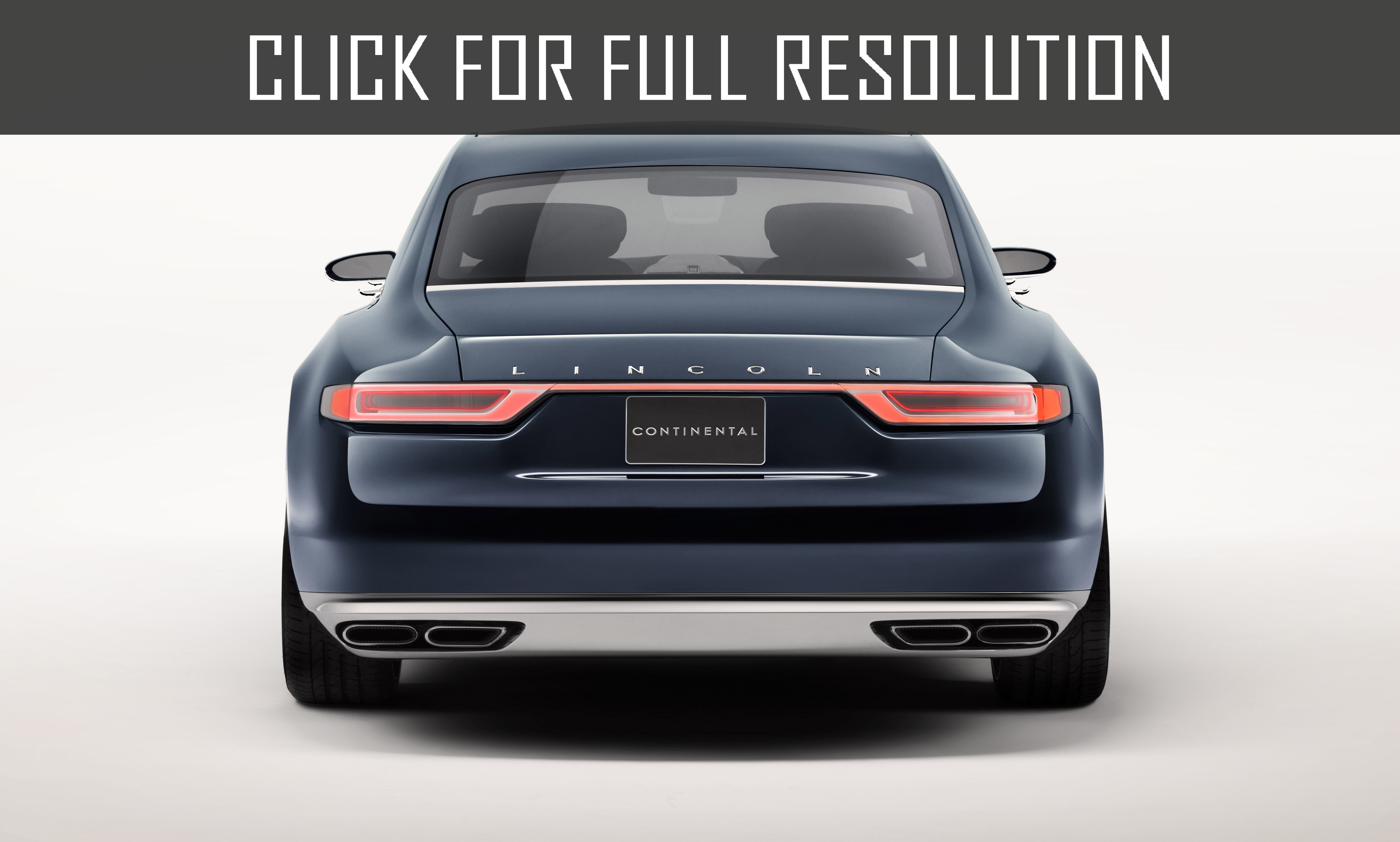 2017 Lincoln Continental concept