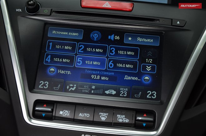 Acura MDX Entertainment Package