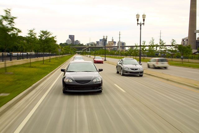 Acura RSX black Acura RSX black