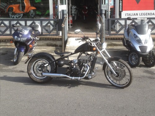 AJS 125 Bobber