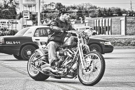 AJS chopper
