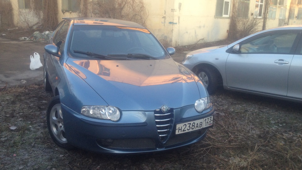 Alfa Romeo 147 1.9 JTD progression