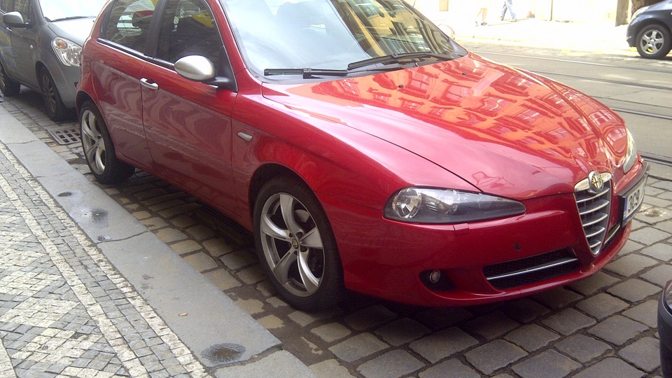Alfa Romeo 147 1.9 JTD progression