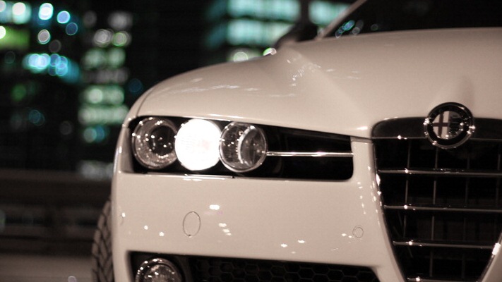 Alfa Romeo 159 white Alfa Romeo 159 white