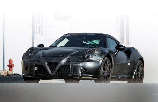 Alfa Romeo 4C Black