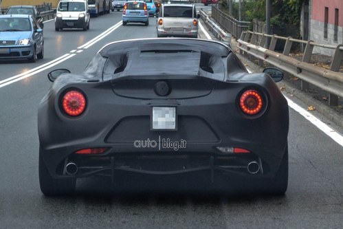 Alfa Romeo 4C Black