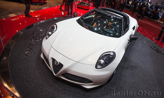 Alfa Romeo 4C Spider Concept