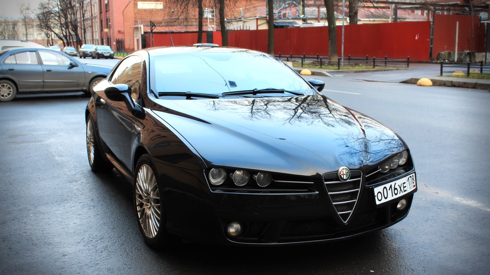 Alfa Romeo Brera Matte Black