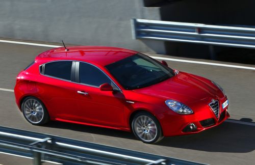 Alfa Romeo Giulietta red
