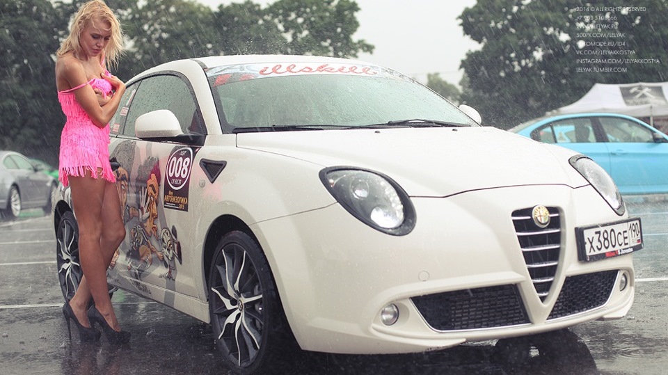 Alfa Romeo Mito white