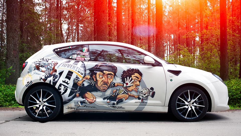 Alfa Romeo Mito white