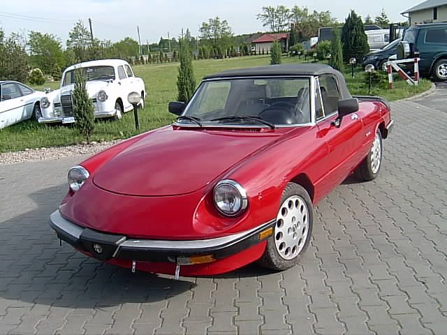 Alfa Romeo Spider 1986 Alfa Romeo Spider 1986