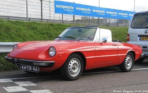 Alfa Romeo Spider Aerodinamica