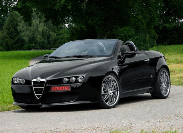 Alfa Romeo Spider Black