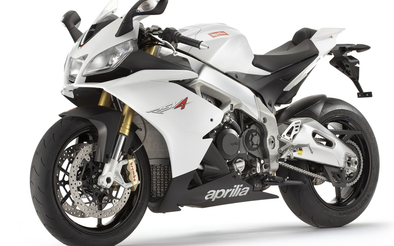 Aprilia RS 125 white