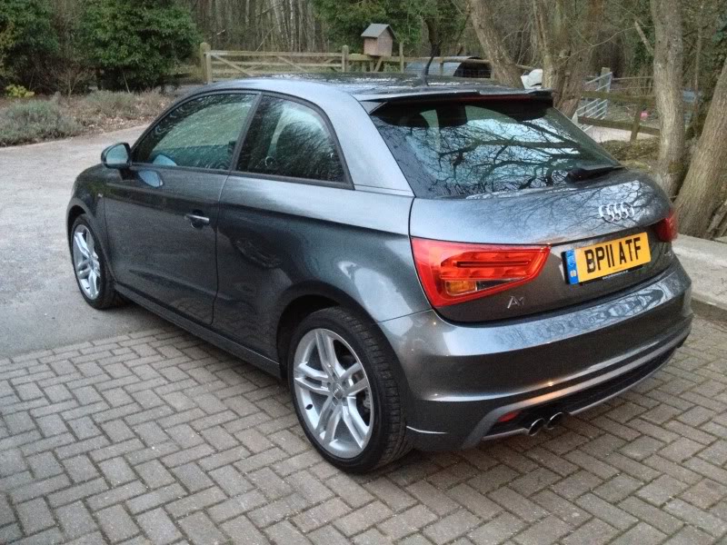 Audi A1 grey