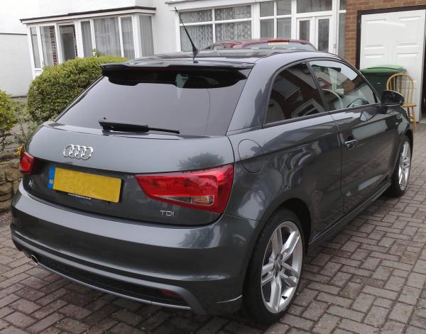 Audi A1 grey