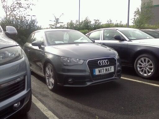 Audi A1 grey