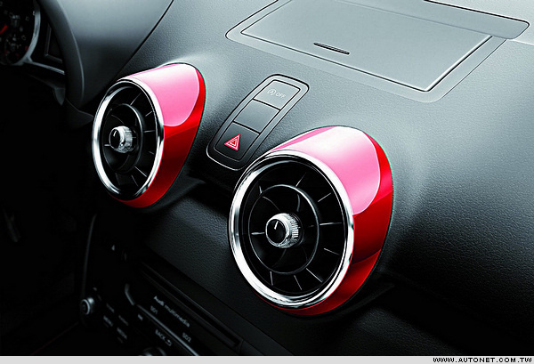 Audi A1 red