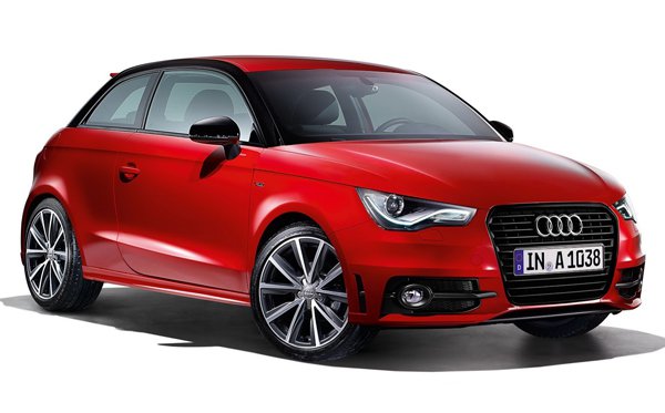 Audi A1 red Audi A1 red