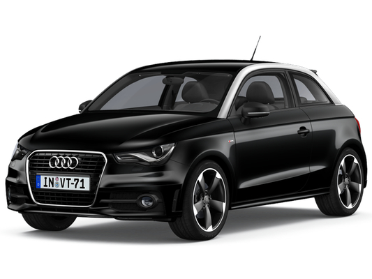 Audi A1 Shiraz red