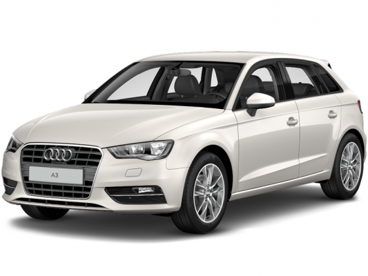 Audi A3 white