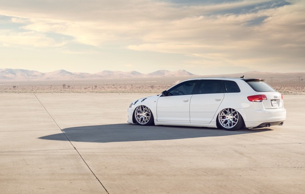 Audi A3 white