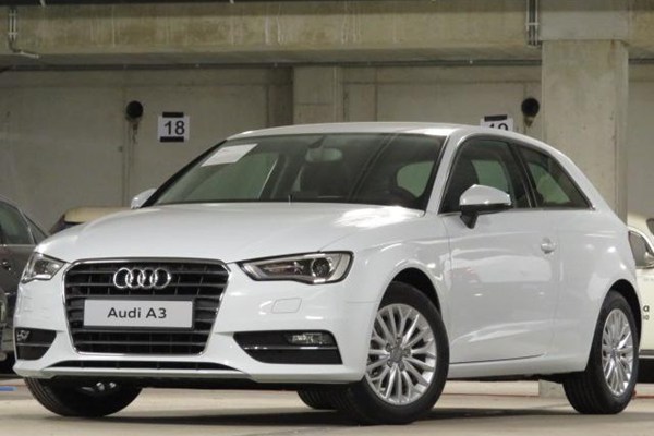 Audi A3 white