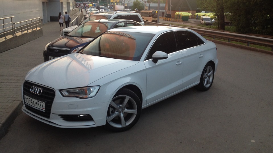 Audi A3 white