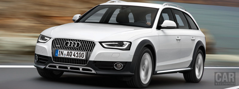 Audi A4 Allroad white