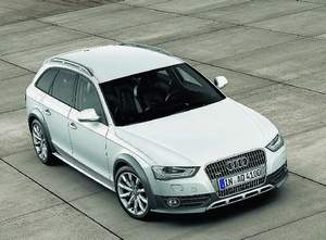Audi A4 Allroad white